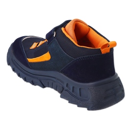 Befado children's shoes navy / yellow 515X003 blue 2