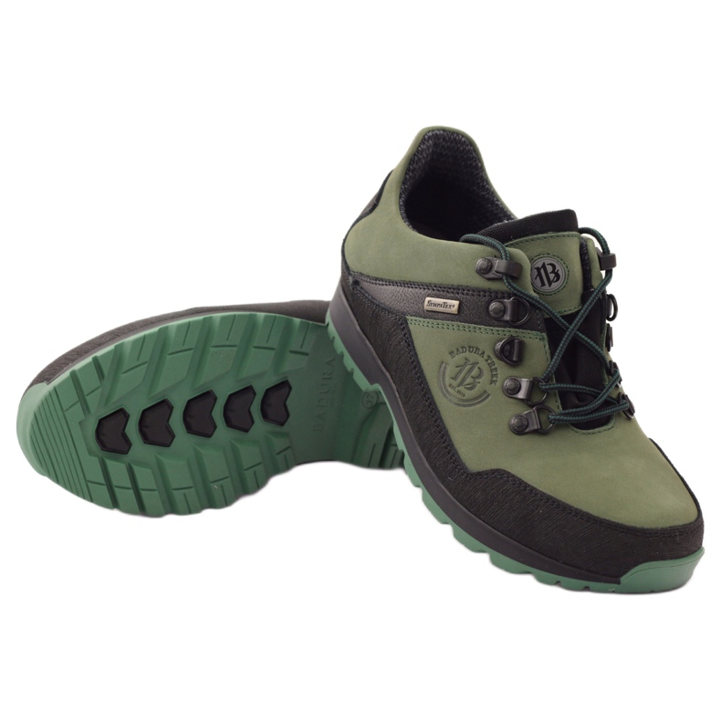 Trekking Badura with the Sympatex 3141 Green membrane black 3