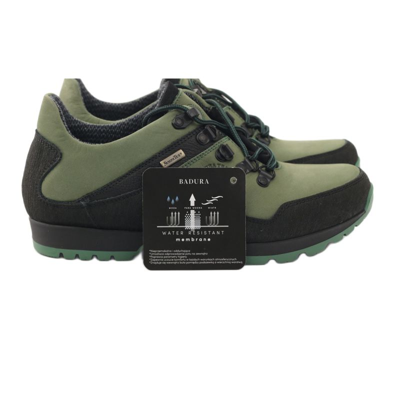 Trekking with Sympatex Badura 3141 membrane black green 5