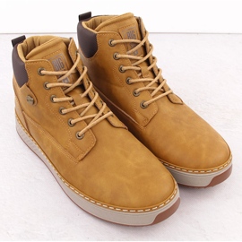 Men's high-top black sneakers Big Star OO174561 2