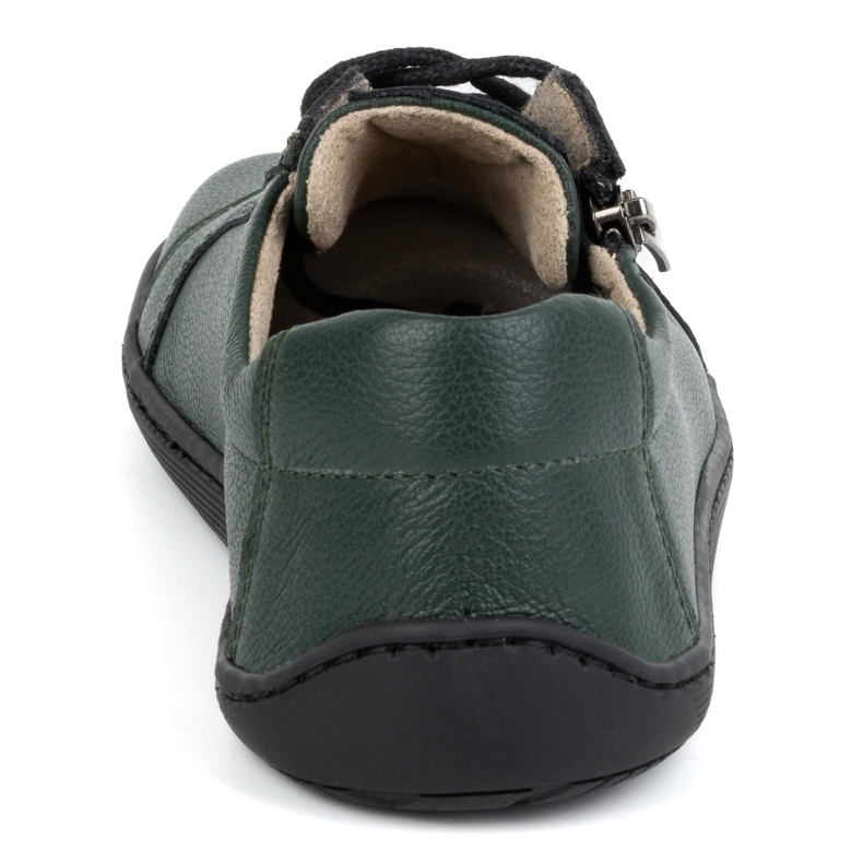 Olivier Women's minimalist barefoot leather shoes model 1243 green 2 Olivier Women's minimalist barefoot leather shoes model 1243 green 2