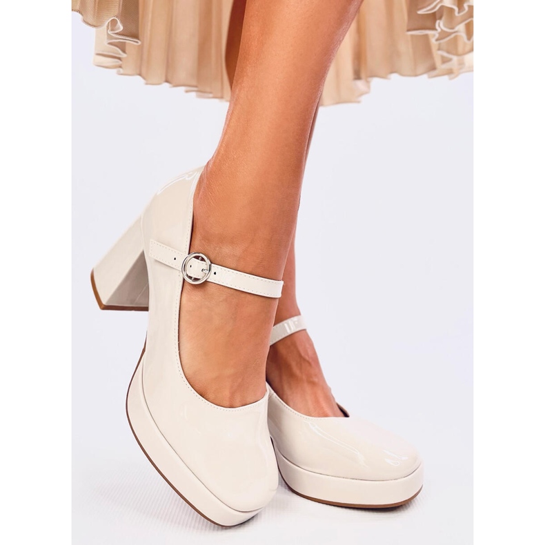 Sorel Beige Platform Pumps 1