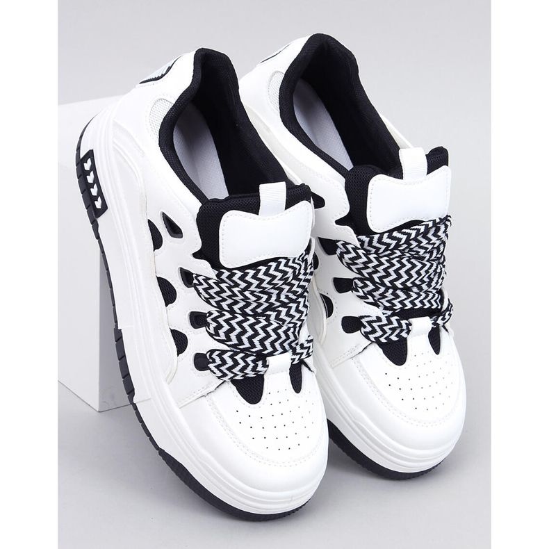 Women's Allman Black Sneakers white 1