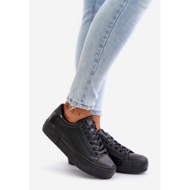 Women's Insulated Sneakers on the Big Star Platform OO274A555 Black 1