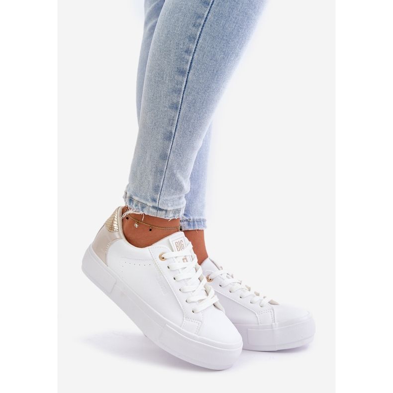 Women's Insulated Sneakers on the Big Star Platform OO274A452 White 1