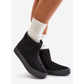 Snow Boots With Zipper Insulated With Fur Big Star OO274A522 Black 1