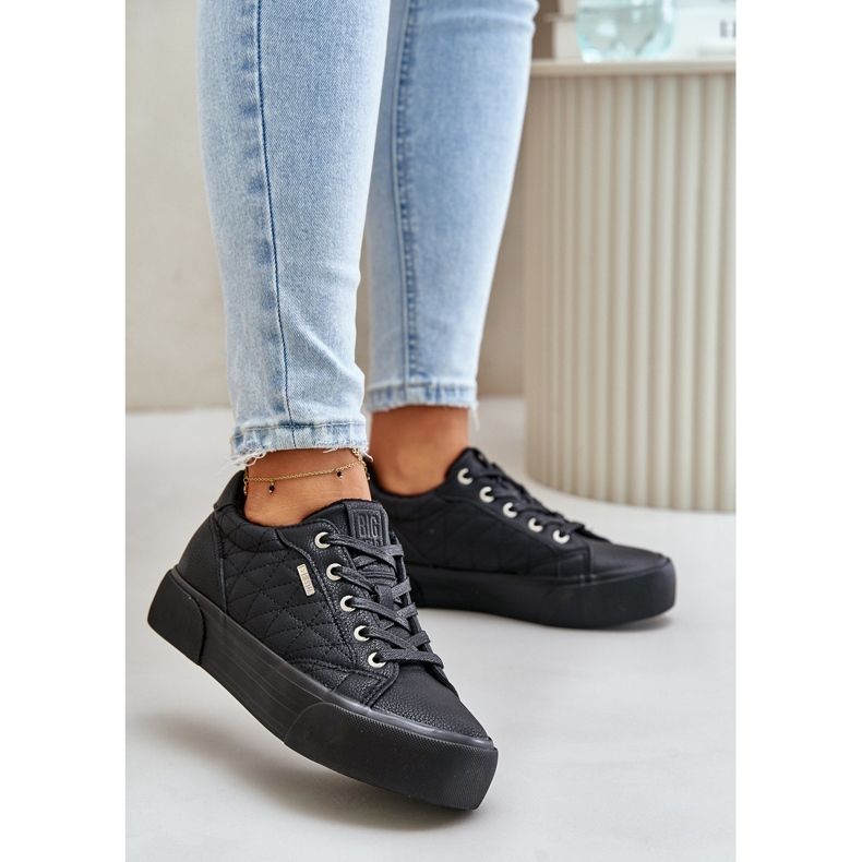 Women's Insulated Platform Sneakers Big Star OO274A465 Black 2