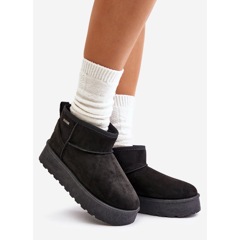 Low Platform Snow Boots Big Star OO274A099 Black 1