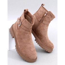 Ortiz Camel Chelsea boots brown 1