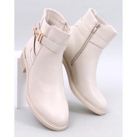 Gavins Beige Pu Chelsea boots 1