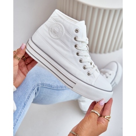 Big Star Women's Insulated Sneakers On Platform OO274A473 White 2