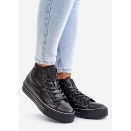 Big Star Insulated Women's Sneakers On Platform OO274A471 Black 1