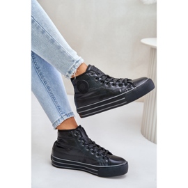 Big Star Insulated Women's Sneakers On Platform OO274A471 Black 2
