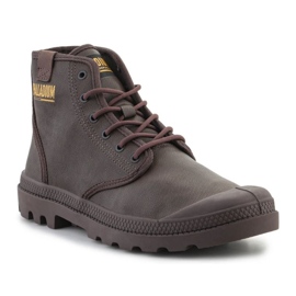 Palladium Pampa Hi Coated U 74375-249-M Dark Cocoa shoes brown 1