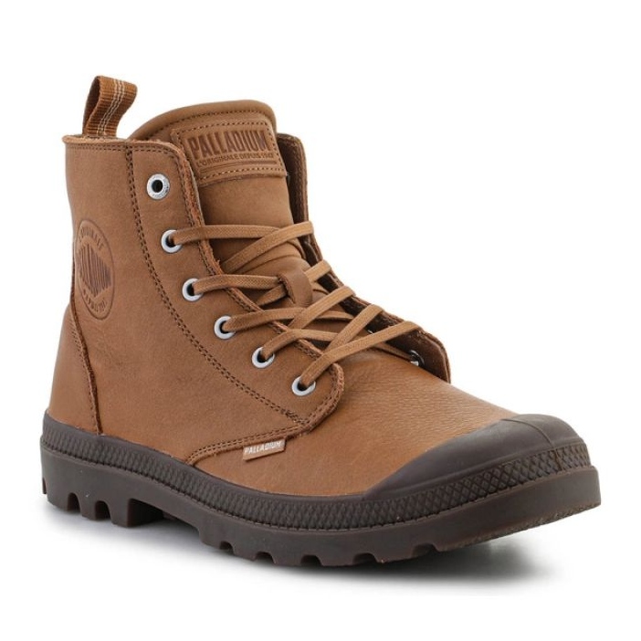Palladium Pampa Zip Lth Ess U shoes 76888-252-M Dear Brown 1 Palladium Pampa Zip Lth Ess U shoes 76888-252-M Dear Brown 1