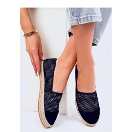 Alika Black women's espadrilles - Inello 1