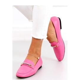 Gessa Fushia women's moccasins - Inello pink 2