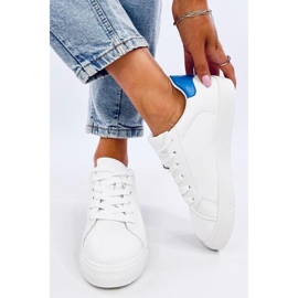 Minar Blue women's sneakers white 1