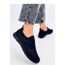 Black sock sneakers 1