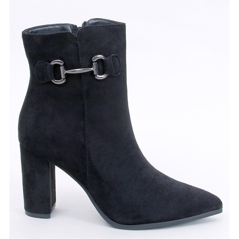 Mahoni Black suede ankle boots 1