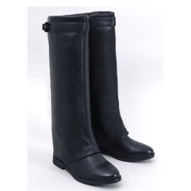 Annse Black double-cut boots - Inello 1