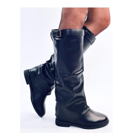 Annse Black double-cut boots - Inello 2