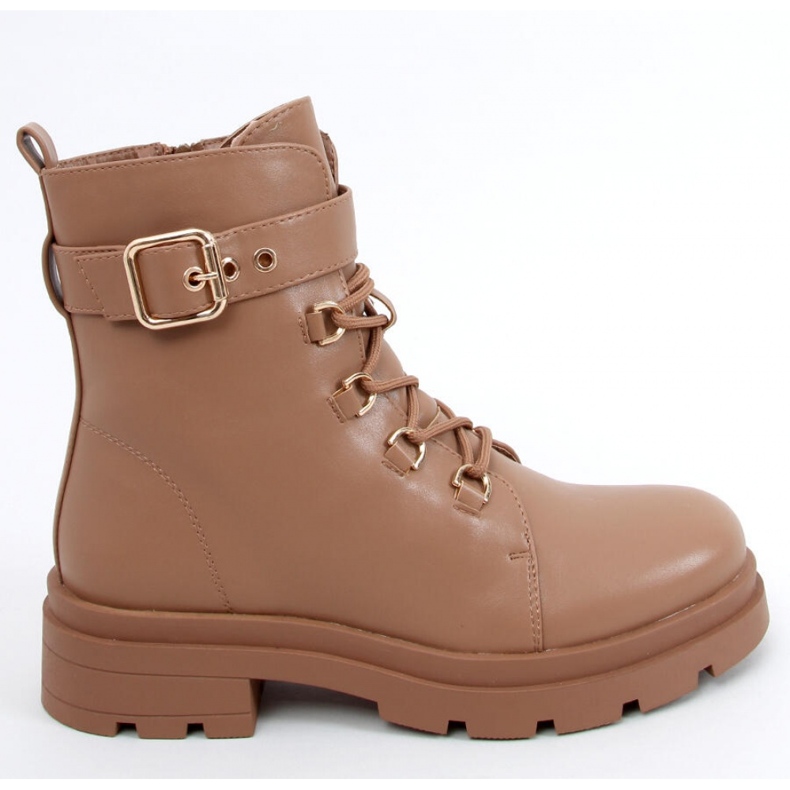Pomona Camel military boots - Inello brown 1