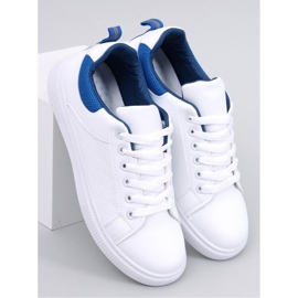 WHITE/ROYAL BLUE women's sneakers 1 WHITE/ROYAL BLUE women's sneakers 1