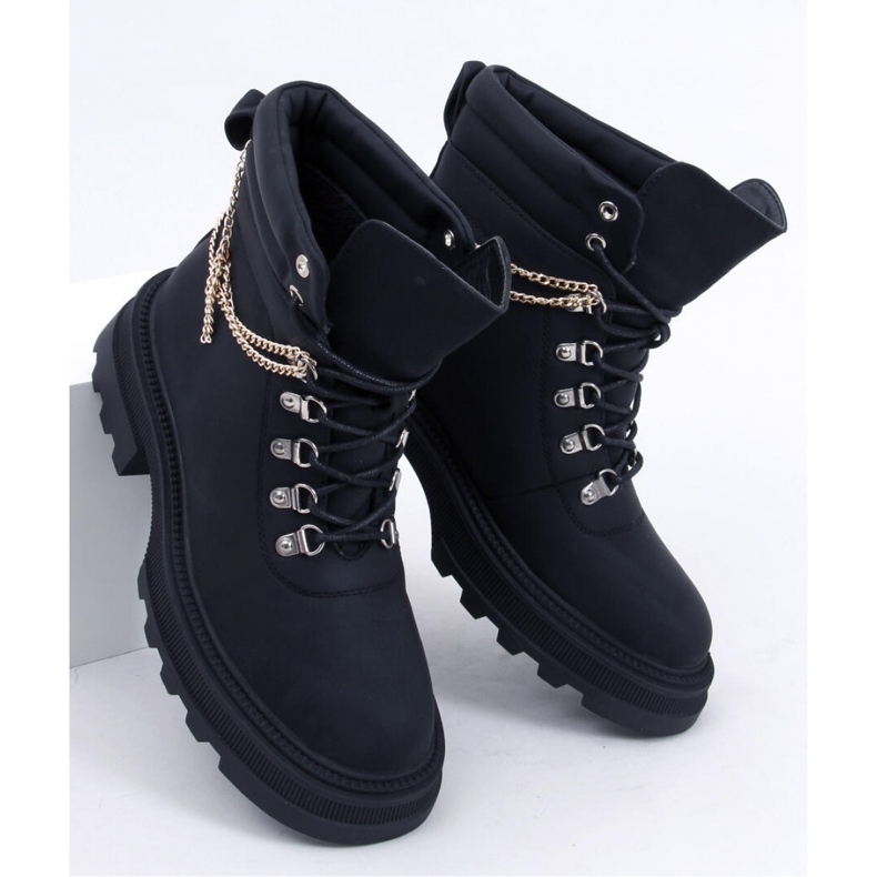 Black Trapper Boots 1