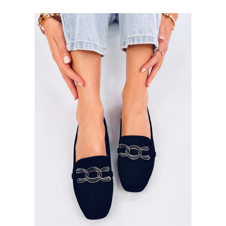 Black women's loafers 1