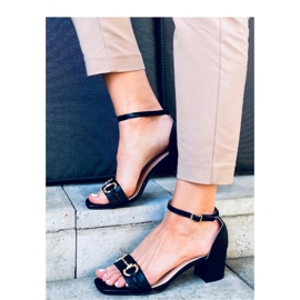 Black heeled sandals 2 Black heeled sandals 2