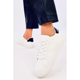 Black women's sneakers white 1