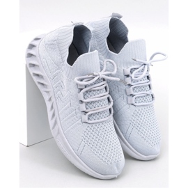Gray sock sports shoes grey 1 Gray sock sports shoes grey 1