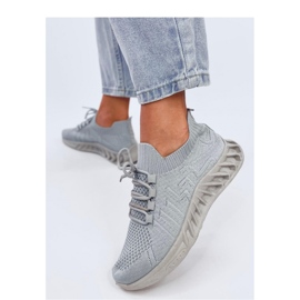 Gray sock sports shoes grey 2 Gray sock sports shoes grey 2