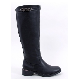 Women's Classic Black Boots 1