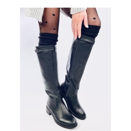 Women's Classic Black Boots 2