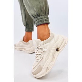 Beige women's sneakers 1