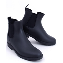 Women's galoshes Chelsea boots Black 1