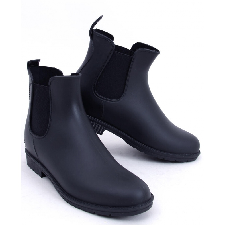 Women's galoshes Chelsea boots Black 1