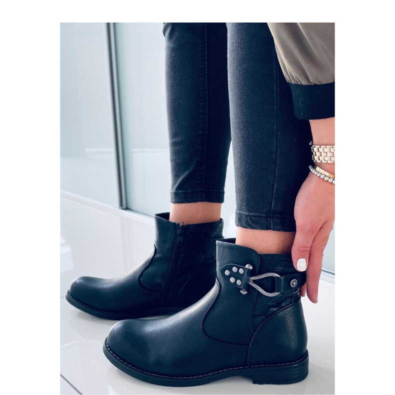 Dustin Black women's ankle boots - Inello 2