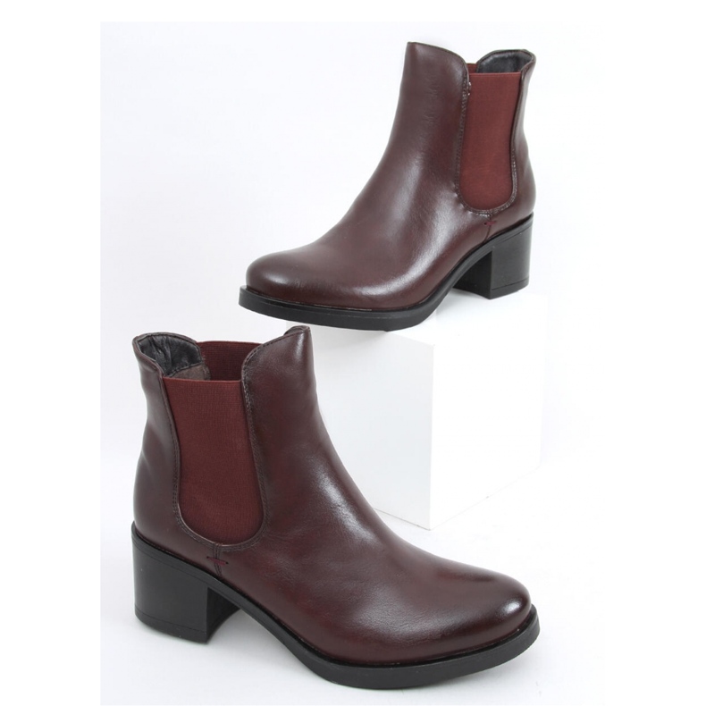 Greta Brown Chelsea boots - Inello 1
