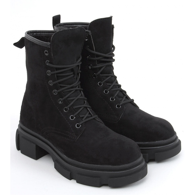 Dazy Black suede baggers - Inello 1