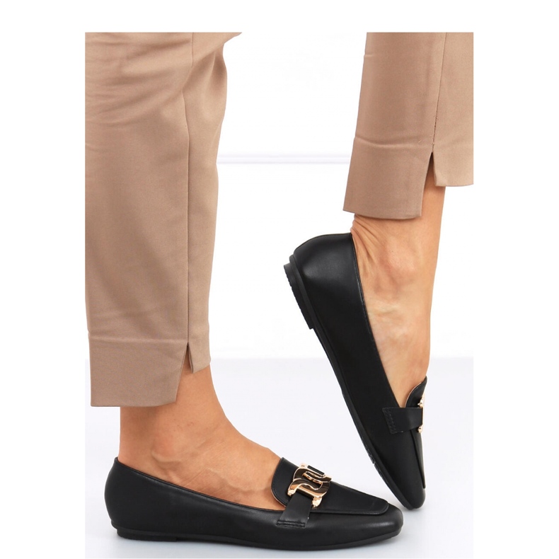 Black women's loafers 1