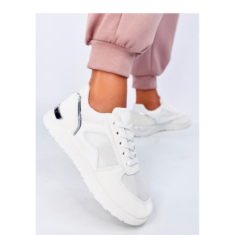 Light women's sneakers Doleh White - Inello 2
