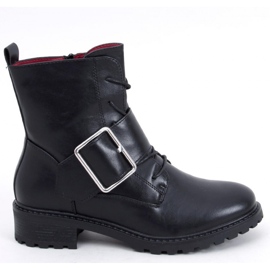 Billy Black lace-up ankle boots - Inello 1