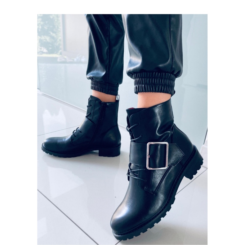 Billy Black lace-up ankle boots - Inello 2 Billy Black lace-up ankle boots - Inello 2