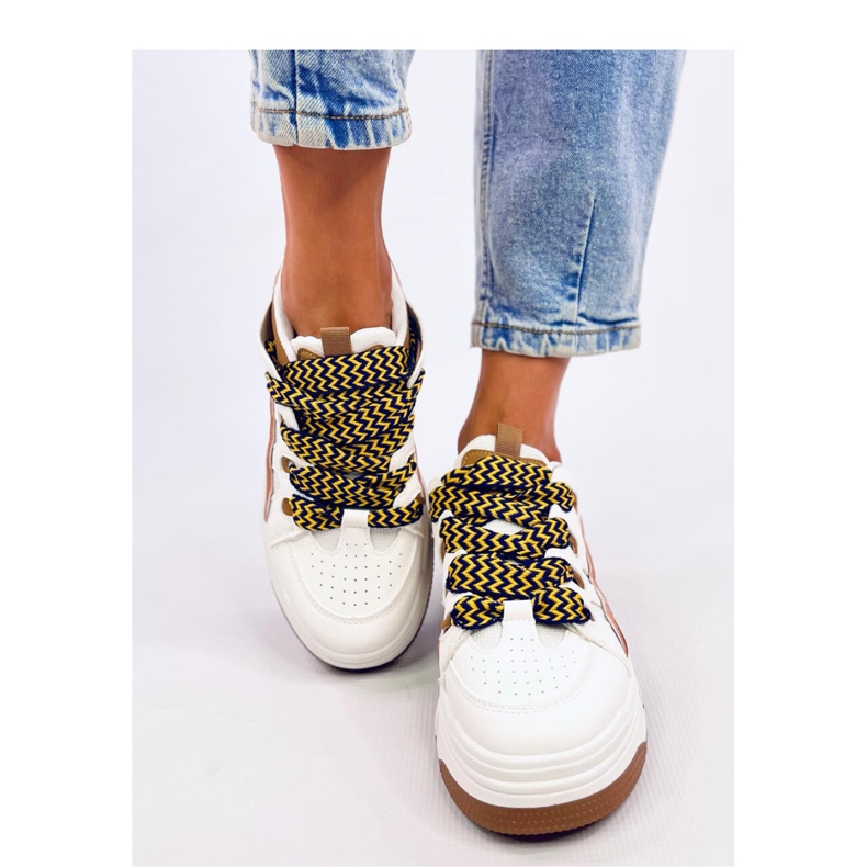 Allman Camel women's sneakers - Inello brown 2