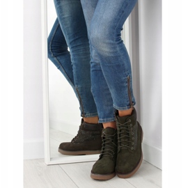 Green women's trappers HQ896 Green 1