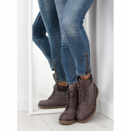 Gray women's trappers HQ896 Gray grey 1