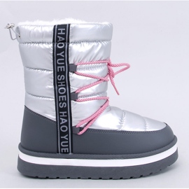 Women's snow boots Archie Silver - Inello grey 1
